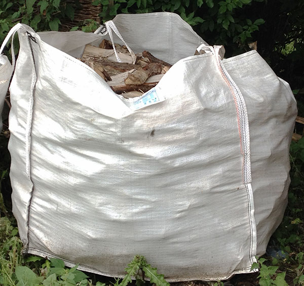 Dumpy Bag logs for sale Norfolk 1 cubic metre